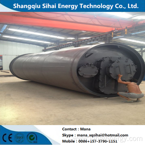 Waste plastic recycling pyrolysis equipment
